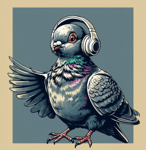 Mr. Pigeon Logo